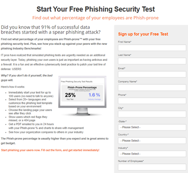 Start here with your first Phish test for your employees